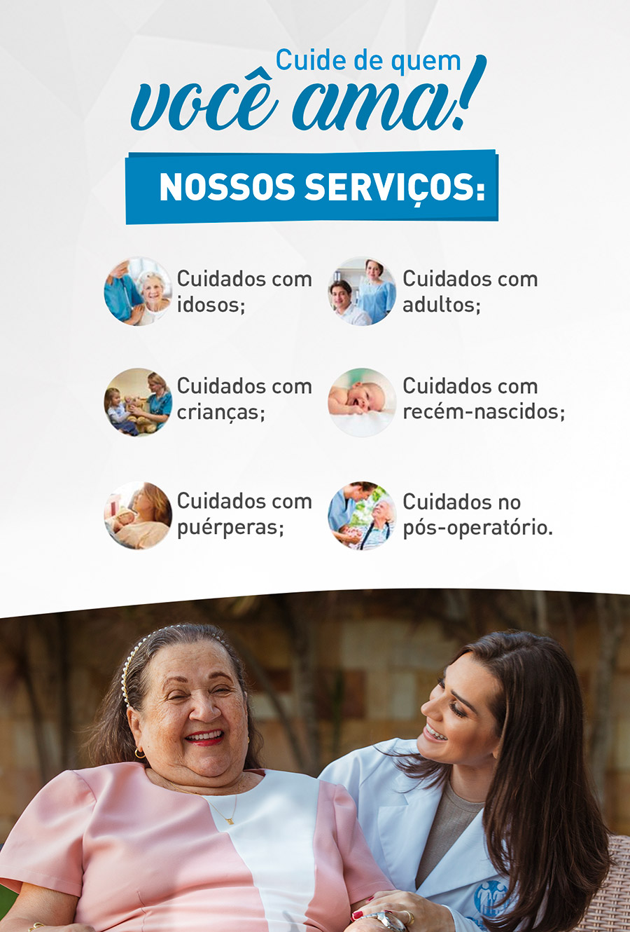 Brasília Norte/DF - Cuidare - Cuidadores de Pessoas