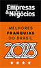 Selo - Melhores Franquias do Brasil 2023